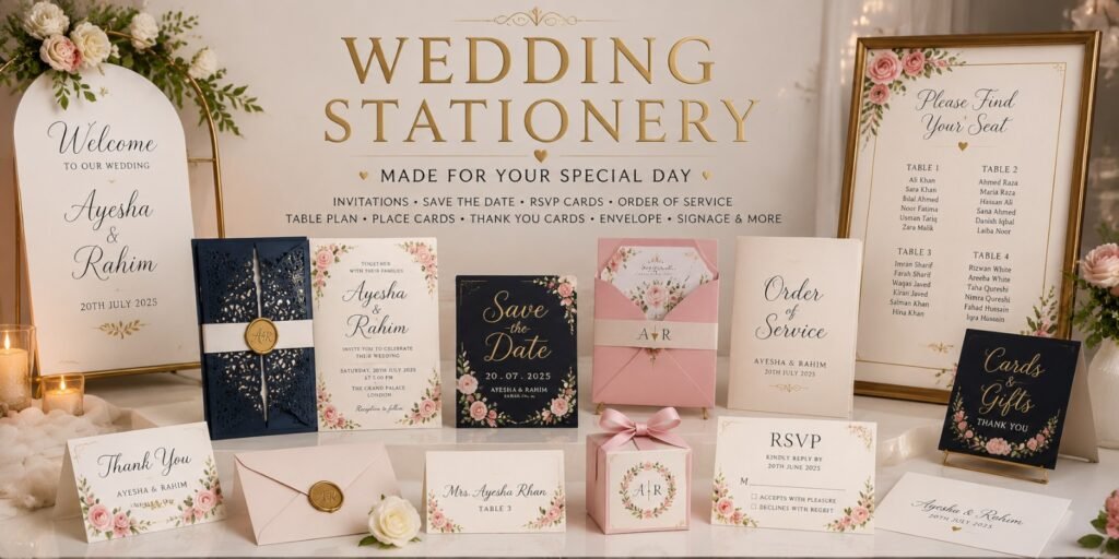 Wedding Stationery Printing Haywards Heath
